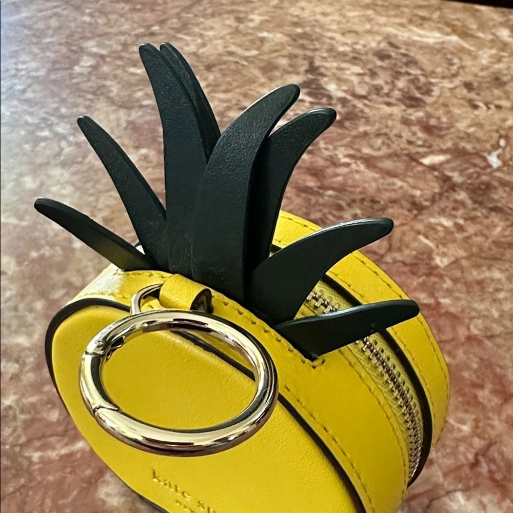 Kate Spade Pineapple coin pouch - Picture 7 of 13